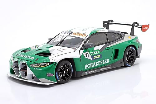 Minichamps 113222011 kompatibel mit BMW M4 GT3#11 Marco Wittmann Walkenhorst Motorsport DMT 2022 1:18