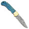 PAL 2000 KNIVES Couteau pliant - Couteau de poche fait main en acier de Damas CHA-4010