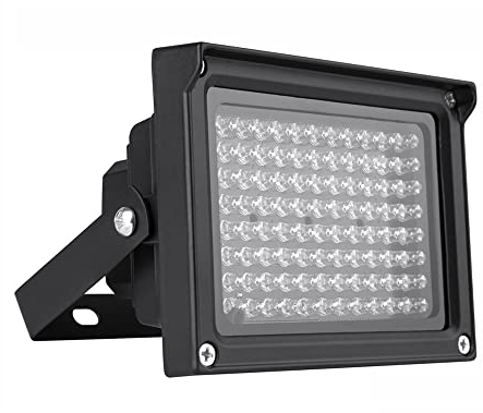 Fesjoy 96 LEDS IR Illuminator Array Infrarotlampen Nachtsicht im Freien wasserdicht für CCTV-Überwachungskamera