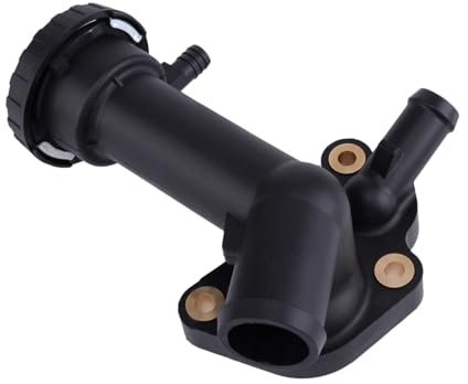 AQWAL Compatible con Mini para Cooper para R50 para R53 para R52 2001 2002 2003 2004 2005 2006 2007 11537829959 Carcasa del Termostato del Refrigerante del Motor del Automóvil Termostato refrigerante