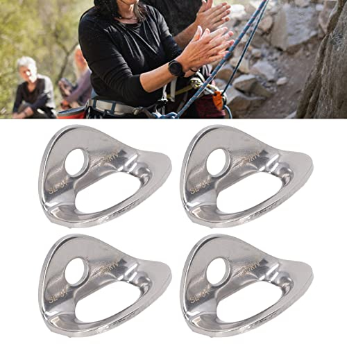 Gearwell 10 Stück Bolzenaufhänger, Edelstahl-Kletteraufhänger-Anker, leichte Edelstahl-Kletteranker zum Klettern, Höhlenerkundung, Abseilen