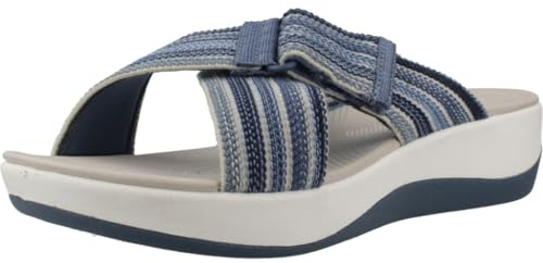 Clarks Damen Arla WaveSchiebe-Sandalen