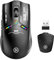 Uiosmuph V08 Mouse Gaming, 2.4 G/USB-C/Bluetooth Mouse, 12000 DPI Ricaricabile Mouse Wireless Ergonomico Programmabili, Coperchio magnetico a nido d'ape Mouse senza fili per laptop, PC, Mac, Nero