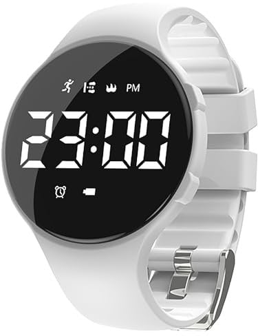 findtime Fitness Tracker Watches for Men Women No Bluetooth No APP Pedometer Step Counter Watch Big Numbers Calorie Counter Stopwatch Mute Alarm Digital Watch Activity Tracker