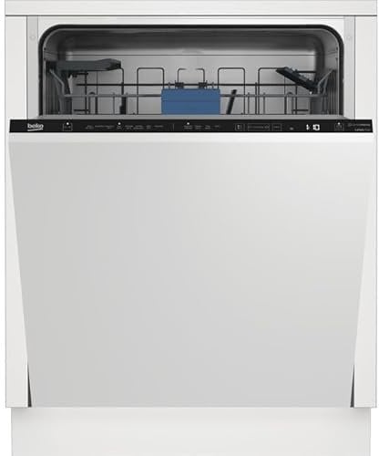 Beko Fully Integrated Standard Dishwasher - Black with Fixed Door Fixing Kit - B Rated