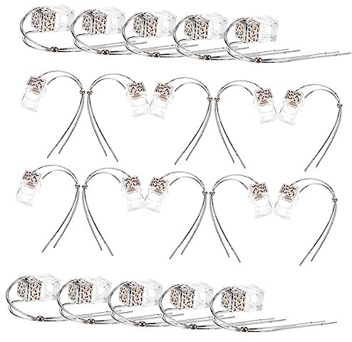 minkissy 20stücke Wiederverwendbare Aromatherapie Duftflaschen Silberdeckel Leere Parfümflakons Zum Befüllen Tragbare Auto-diffuser Behälter Für Auto-lufterfrischer Und Raumduft