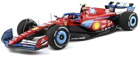BBR Models 241865 - Ferrar SF-24 Carlos Sainz GP Miami 2024 - Scale 1:18 - model Car
