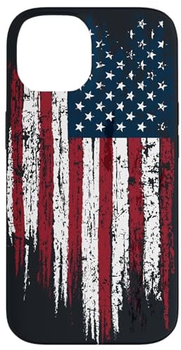 Vintage Flagge USA Hülle für iPhone 14