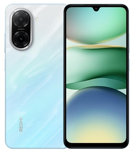 XIAOMI Redmi A5 Smartphone 3+64GB 32MP AI Dual Camera Immersive 6.88 Display Secure Fingerprint and Face Unlock Powerful Octa-Core Processor Massive 5200mAh Battery （Blue）