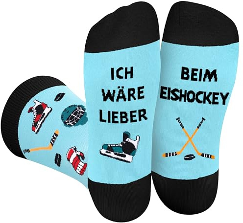 AGRIMONY Lustige Socken Herren - I'D RATHER BE Bunte Socken Männer Jungen Witzige Geschenke Weihnachten Ostern Geschenkideen