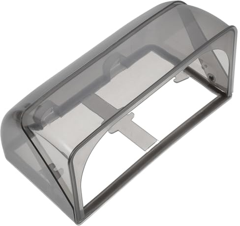 Ciieeo Caja De Enchufe Impermeable Tipo 86 Cubierta De Protección Para Enchufes Dobles Caja Con Tapa Angulada Contra Salpicaduras Y Polvo Para Baño Jardín Y Uso En Exterior