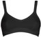 Cotonella, Brassiere in Morbido Cotone Bielastico - Comoda Brassiere dai Bordi Extracomfort - Art. GD065 - Nero tg. 4