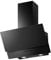 electriQ 60cm Sloping Black Glass Chimney Cooker Hood - 5 Year Warranty