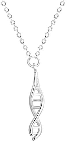 Helen de Lete Innovative DNA Halskette aus Sterlingsilber, Sterling Silber, No_Stone