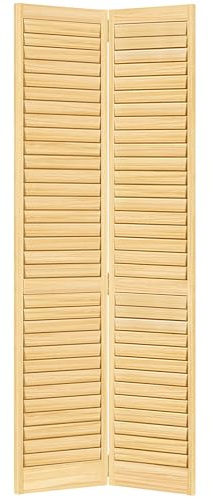 Kimberly Bay® Closet Door, Bi-fold, Louver Louver Plantation (96x24)