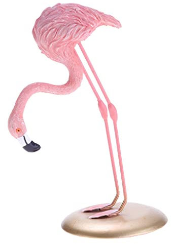 Fenteer Harz Flamingo Dekofigur Gartenfigur Figur Skulptur Dekoration für Garten, C