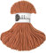 Bobbiny Makramee-Seil, 3 mm, 100% Baumwolle, Terrakotta, 100 m