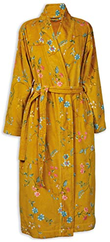 Pip Studio Bademantel Les Fleurs Gelb XL