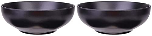 ZHANGZONG Cuencos Cocina Cuenco Ramen Bol Cocina vajilla Aperitivo 2 uds tazones de cerámica japoneses para Ramen tazones para Servir tazones de Sopa de Fideos 19cm8.21