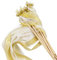 EinsSein 20x Wedding Wands Romantic gold | perfekt für Spalier Hochzeit Stäbe | Standesamt Überraschung | Auszug Kirche und Standesamt | Glücksstäbe mit Glöckchen | mit Seifenblasen kombinieren