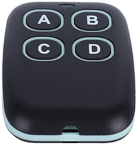 Sxhlseller Télécommande de Clonage sans Fil à 4 Canaux, Télécommande d'apprentissage à 4 Touches 433 MHz, Télécommande sans Fil Universelle Portable pour Porte de Garage de Voiture