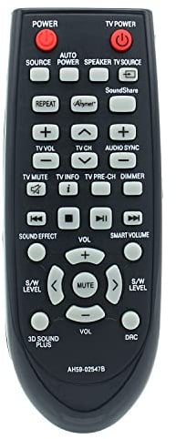 AH59-02547B Remote Control Replacement for Samsung Soundbar HWF450ZA HWF450 PSWF450 AH68-02644D-00 HW-F450ZA HW-F450 PS-WF450