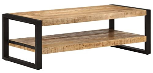 vidaXL Coffee Table 120x55x40 cm Solid Wood Mango