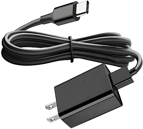 USB C Charger Cable Compatible for TOZO T10, T12, T12 Pro, T9, T9s, A1, A2, A3, NC9 Pro, NC2, NC7, G1, G1S, W1 W3 W8 PB2, Golden X1 Earbuds & More USB-C Earbuds/Headphones Charging Cord Adapter (5FT)