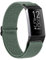 Demark Nylon Straps Compatible with Fitbit Charge 4 Strap/Fitbit Charge 3 Strap for Women Men, Adjustable Stretchy Sport Strap Soft Nylon Wristband for Fitbit Charge 4/Fitbit Charge 3 (Cactus)