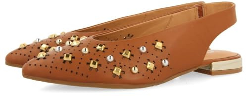 GIOSEPPO DAKOVO, Ballett Flat Damen, Leder, 40 EU, Leder, 40 EU