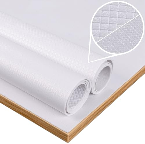 ANRO Tischschoner Tischdeckenunterlage Tischpolster Unterlage Tischdecke Meterware Schutzunterlage Tischschutz Molton Größe Wählbar mit Muster 2mm Unterseite gummiert 200 x 138cm
