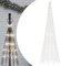 vidaXL LED-Weihnachtsbaum für Fahnenmast 1534 LEDs Kaltweiß 500 cm