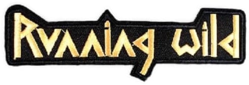 hotrodspirit - Patch Gruppe Runing Wild 13 x 4 cm zum Aufbügeln, Rock