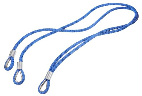 INOOMP Climbing Net Hammocks Lanyard Strap for Hanging Chair Hammock Chair Strap Hanging Rope Swing for Tree Rope for Swings for Trees Steel Wire Lifts Child Netdisc