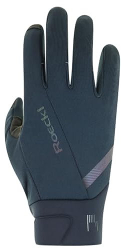 Roeckl Rovato Winter Fahrrad Handschuhe lang schwarz/irisierend 2026: Größe: 8