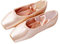 Perfeclan Professionelle Satin Ballett Spitzenschuhe Und Band Damen Kinder Tanz Zehenschuh US3 9, 40
