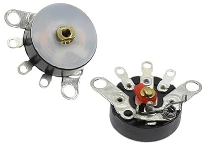 10PCS Straight Angle Radio Potentiometer RV12MM B103 B10K B503 B50K Power Amplifier Volume Potentiometer With Switch ITCLEYMDZV(B103 10K)