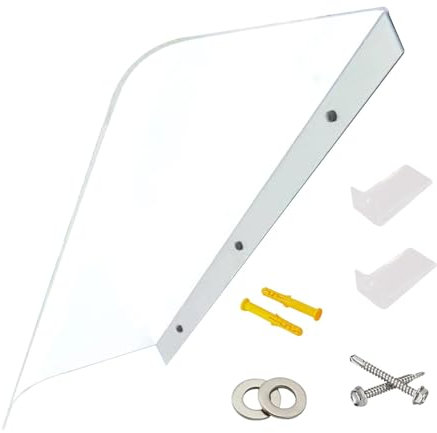 Tettoia per porta anteriore – da sole per porte esterne, da sole per terrazze, tende da sole per finestre, tettuccio porta, copertura in policarbonato per esterni, porta a pioggia,