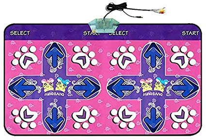 Dancer's Sensitive Play Mat, Unisex Non-Slip Dance Blanket Plug, for Computer TV Funny Interactive Game Carpet