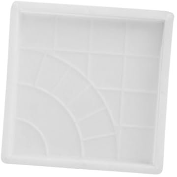 perfk Piastrelle per pavimentazione quadrate, gradini in pietra per pavimentazione quadrata, utensili fai da te per passerelle da giardino, gradini in