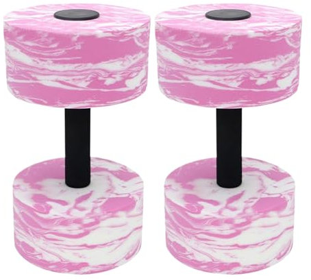 Ensemble De Poids Aquatiques, Haltères Aquatiques Pour Exercices En Piscine, Haltères D' En Mousse EVA, Équipement De Fitness Pour Adultes Et, Lot De 2