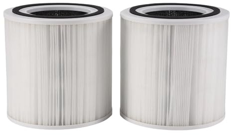 A74X AP005 Ersatzfilter, kompatibel mit TaoTronics TT-AP005 Luftreiniger, Set Aktivkohle- und Echtkohlefiltern