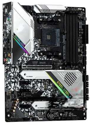 pc motherboard Fit For ASROCK X570 STEEL LEGEND ATX X570 DDR4 4666+(OC) MHz,M.2,SATA 6Gbps,Support Ryzen 5000 Series CPU Socket AM4 Motherboard