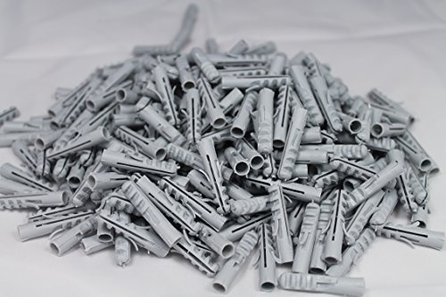 Tasselli di espansione 5 x 25 mm, 1000 pezzi – Confezione professionale, tasselli Omixberg