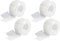 POPPSTAR selbstverschweißendes Silikonband, 3m x 25mm, Isolierband und Dichtungsband (Wasser, Luft), transparent, 4 Rollen