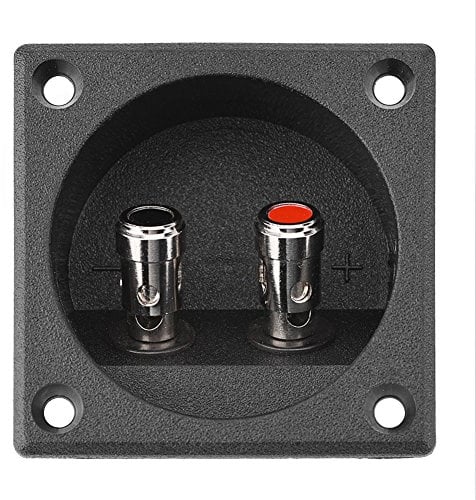 Zerone Lautsprecher Terminal Box Push Feder Typ 2 Binding Post Kabelstecker Akustische Komponenten