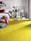 rugsx Einfarbiger Teppich Eton für Zimmer, Wohnzimmer, Schlafzimmer, Teppichboden Auslegware, gelb, Verschiedene Größen, 250x500 cm