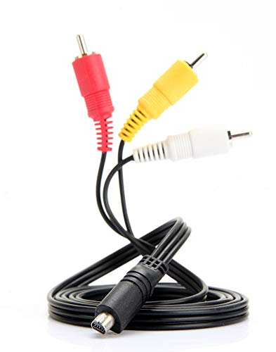 LEAGY 4 Feet 1.2m AV Cable for Sony Handycam Mini DV and DVD Camcorders VMC-15MR2