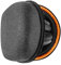 Geekria Shield Headphones Case Compatible with JLab, V-MODA, Replacement Hard Shell Travel Carrying Bag with Cable Storage (Dark Grey)