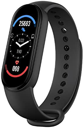 Rastreadores de la Aptitud, Reloj Inteligente de la Pulsera M6 Monitor de la presión Arterial del ritmo cardíaco del perseguidor de la Aptitud del Deporte Bluetooth Smartband